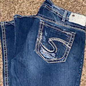 Silver Jeans Size 34 length 33